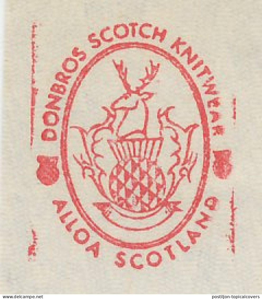 Meter Cut GB / UK 1966 Scotch Knitwear  - Textile