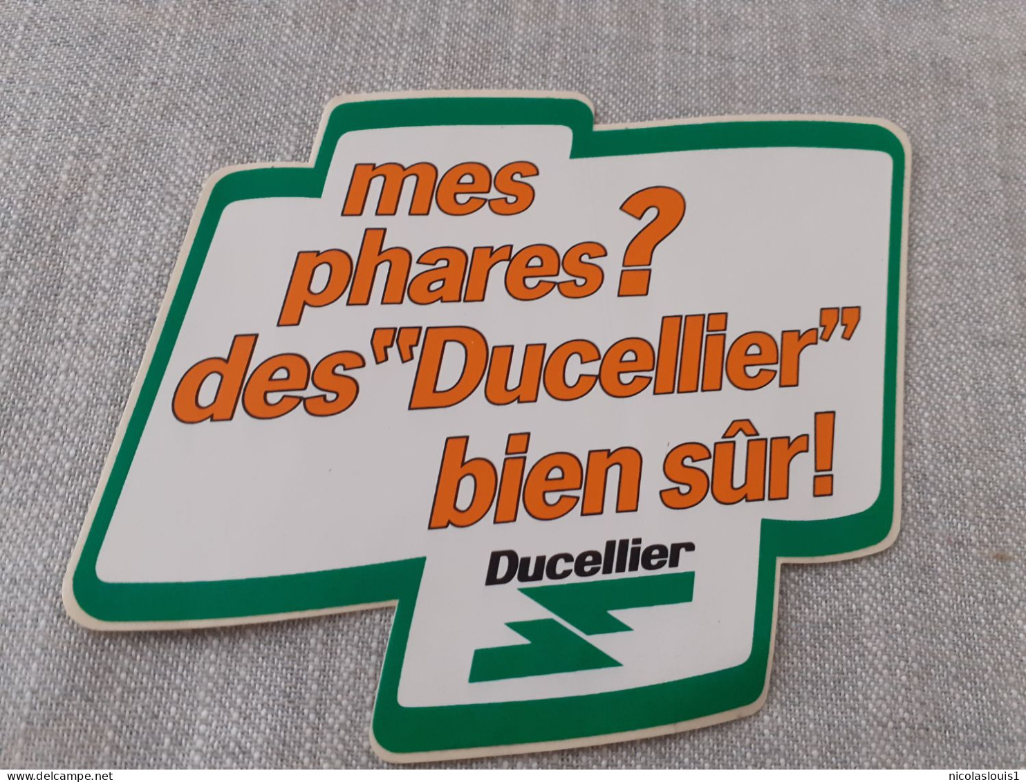 Autocollant Ducellier Phares Automobile - Stickers