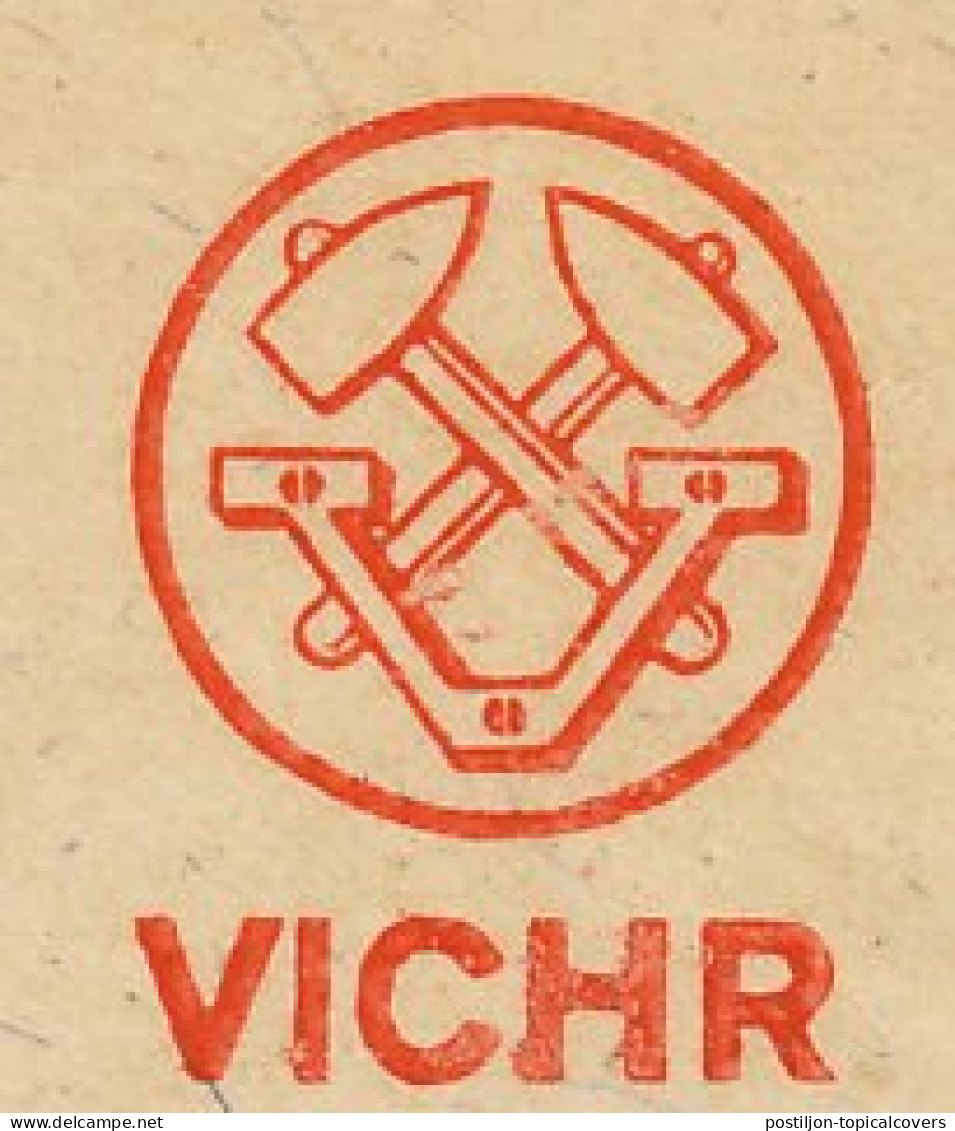 Meter Cut Bohemia And Moravia 1940 Sledge Hammer - Autres & Non Classés