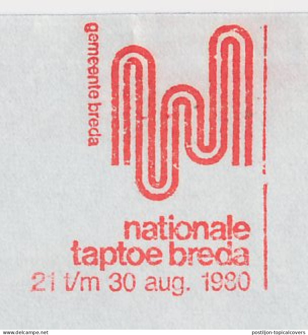 Meter Cover Netherlands 1980 TapToe Breda - Military And Musical Show - Tattoo  - Music