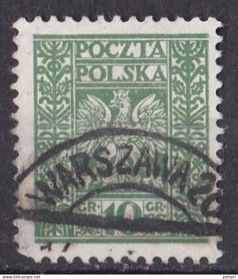 Pologne - République  1919  -  1939   Y & T N °  347   Oblitéré - Usados