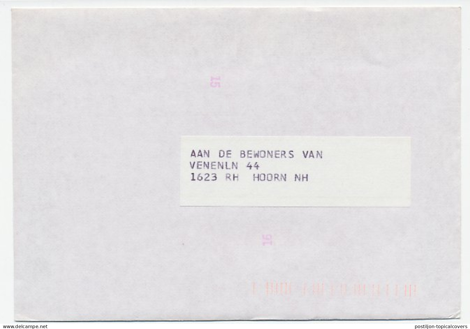 KPK Amsterdam 1979 - Proef / Test Envelop - Unclassified