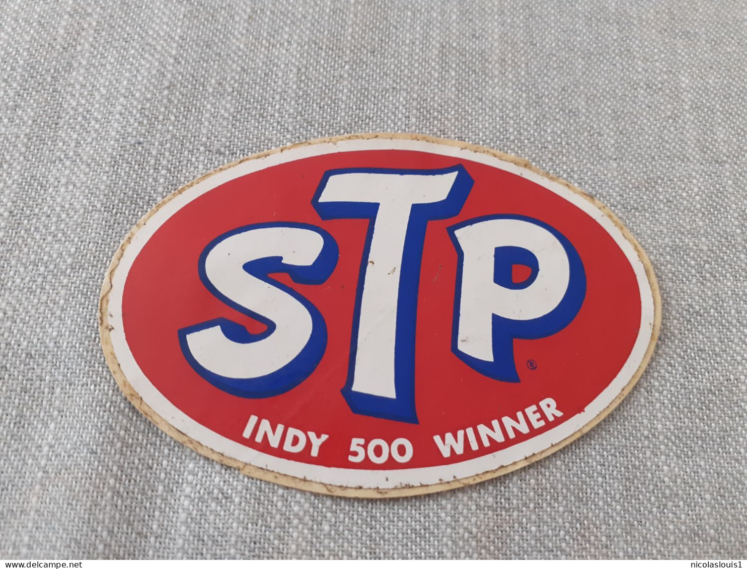 Autocollant STP Indy 500 Winner, Indicar - Autocollants