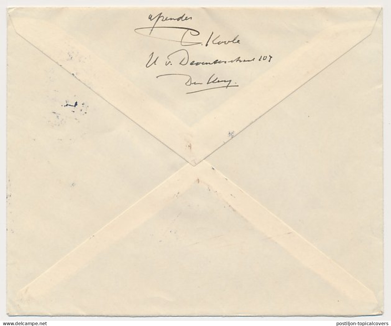 FDC / 1e Dag Em. Willem Van Oranje 1933 - Unclassified