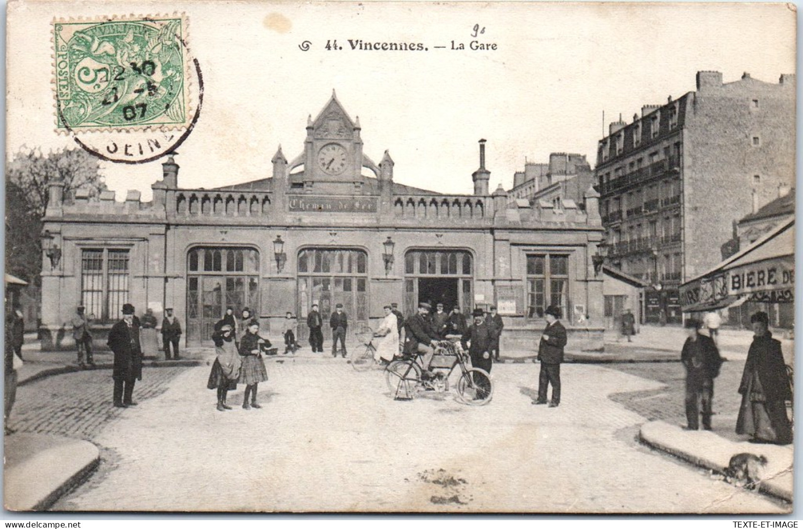 94 VINCENNES - Vue D'ensemble De La Gare.  - Vincennes