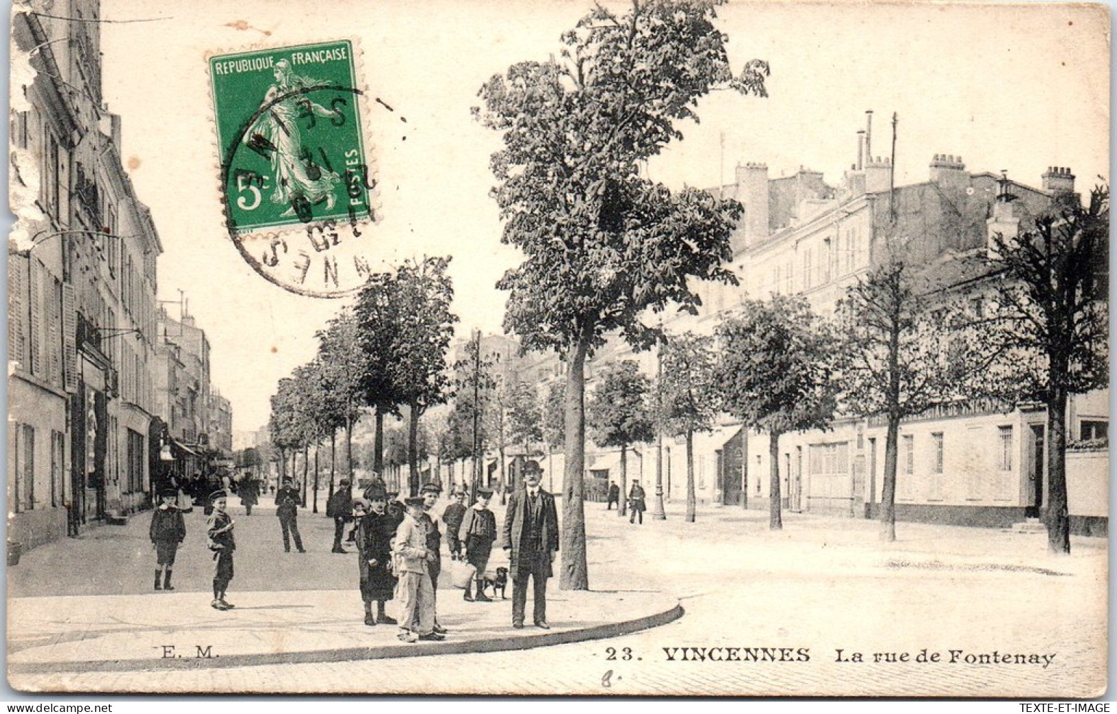 94 VINCENNES - La Rue De Fontenay  - Vincennes