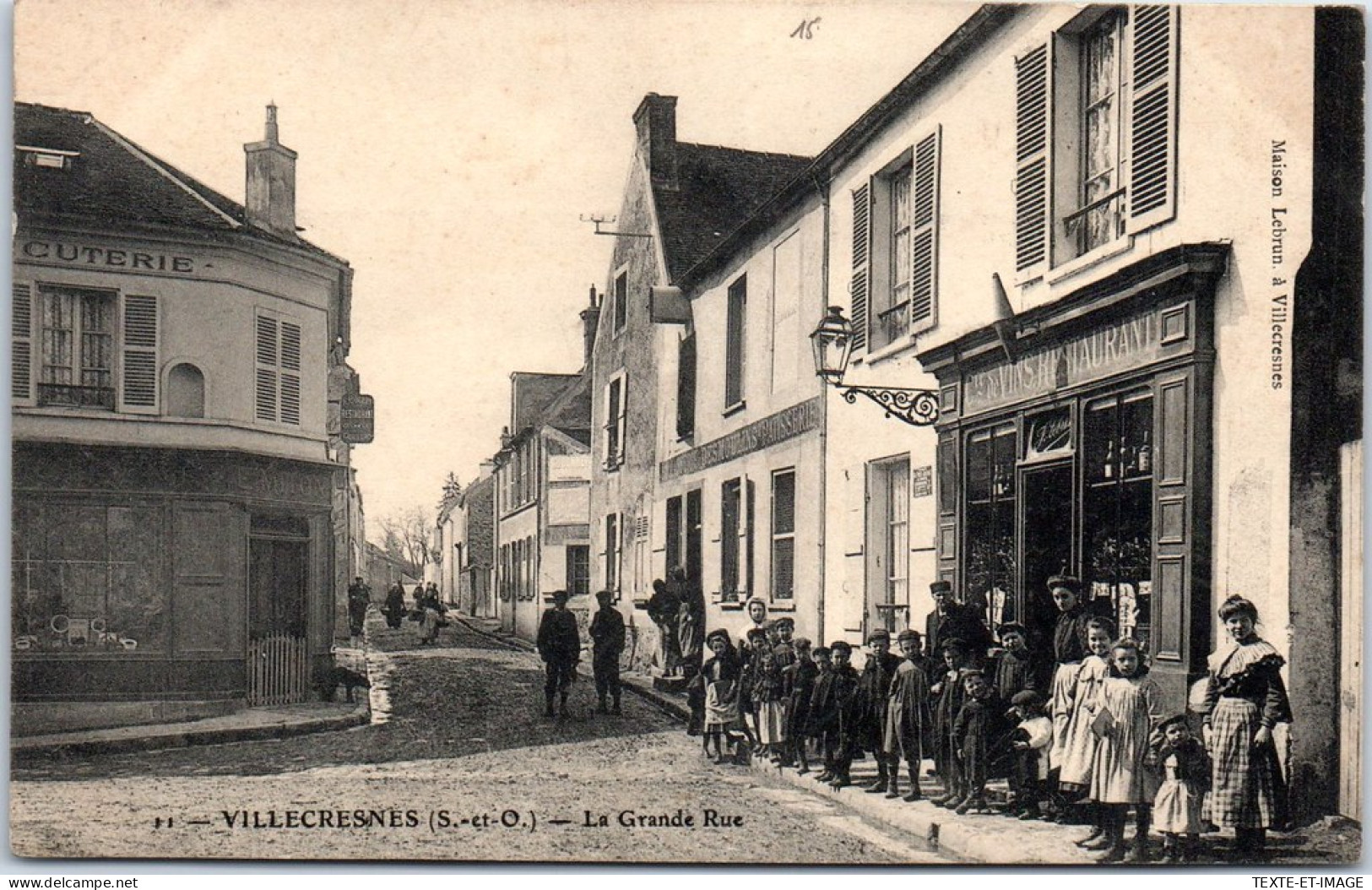 94 VILLECRESNES - La Grande Rue. - Villecresnes