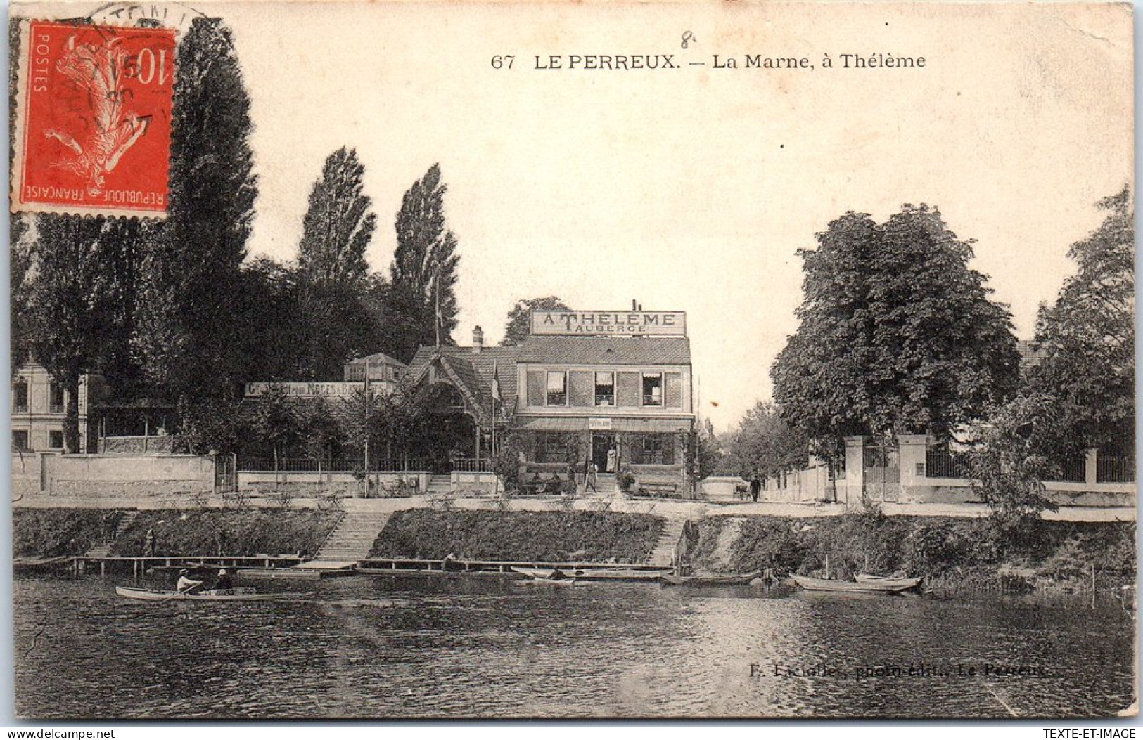 94 LE PERREUX - La Marne A Theleme  - Le Perreux Sur Marne