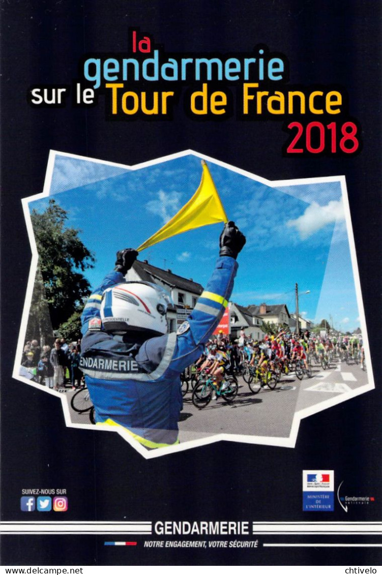 Cyclisme, Tour De France, La Gendarmerie, 2018 - Cycling