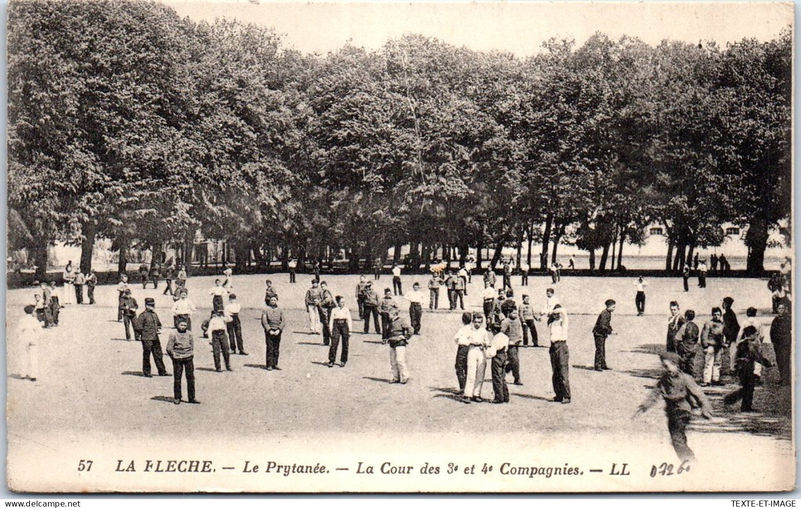 72 LA FLECHE -le Prytanee, Cours Des 3 Et 4e Compagnies  - La Fleche