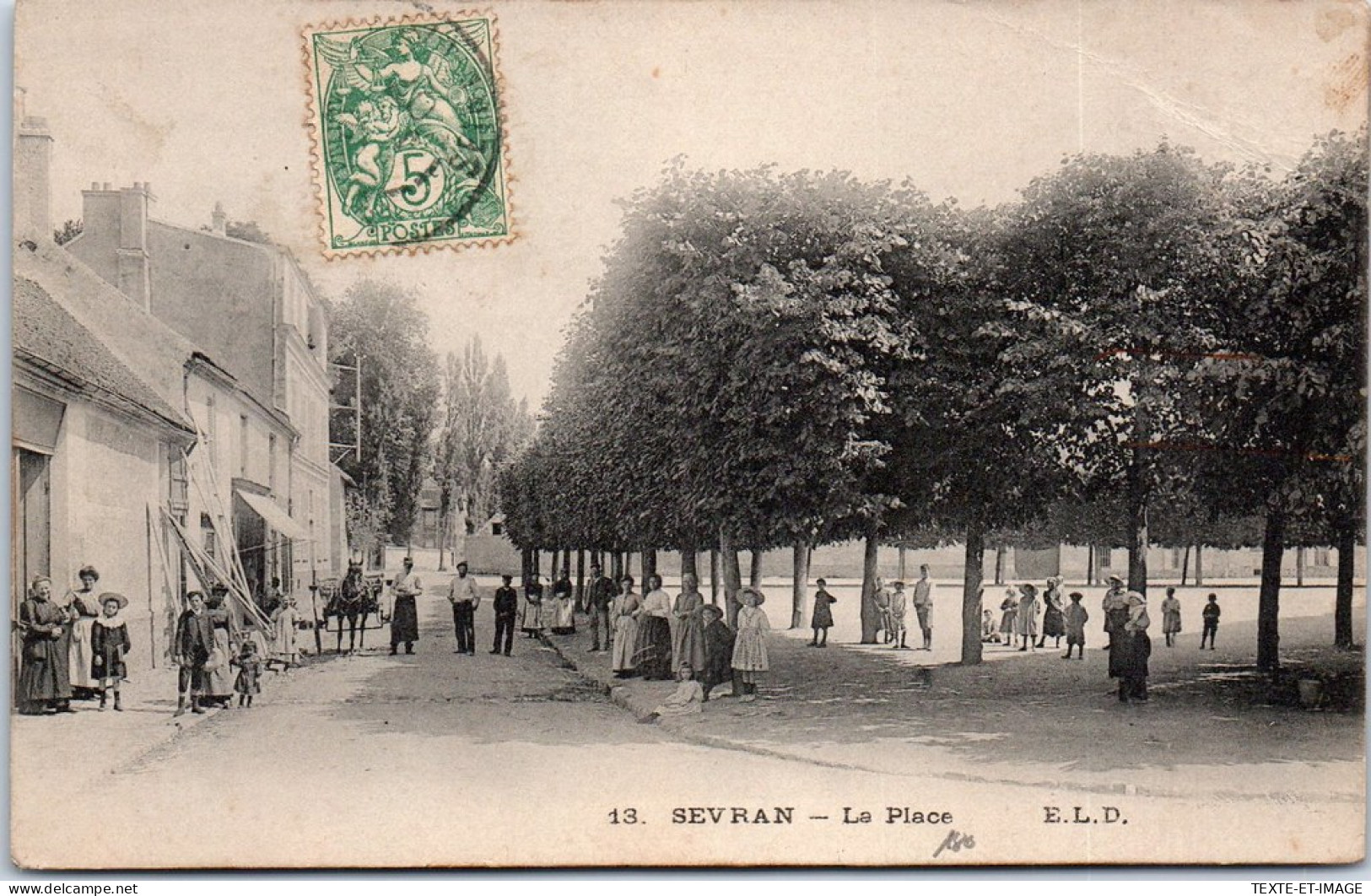 93 SEVRAN - Vue De La Place  - Sevran