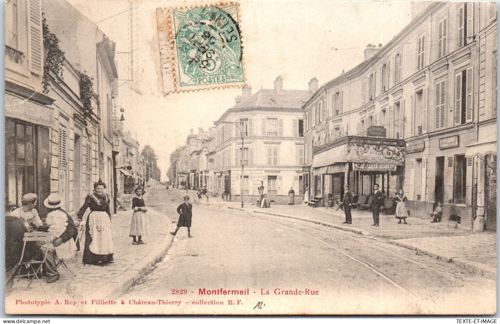 93 MONTFERMEIL - La Grande Rue.  - Montfermeil