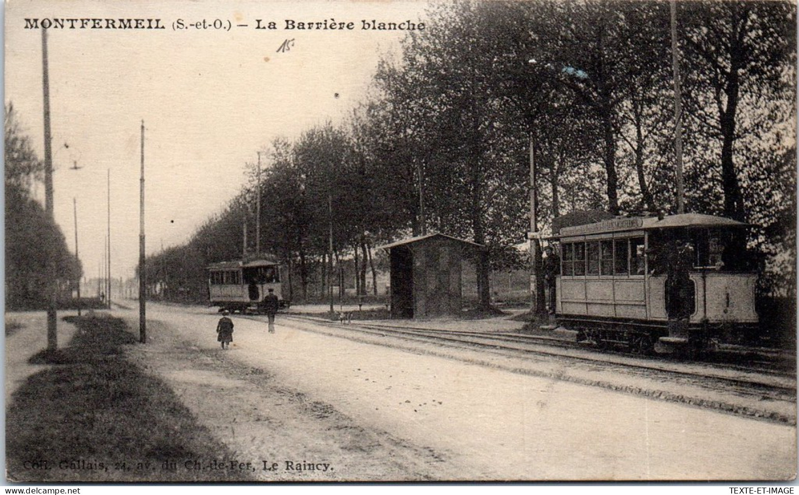 93 MONTFERMEIL - La Barriere Blanche  - Montfermeil