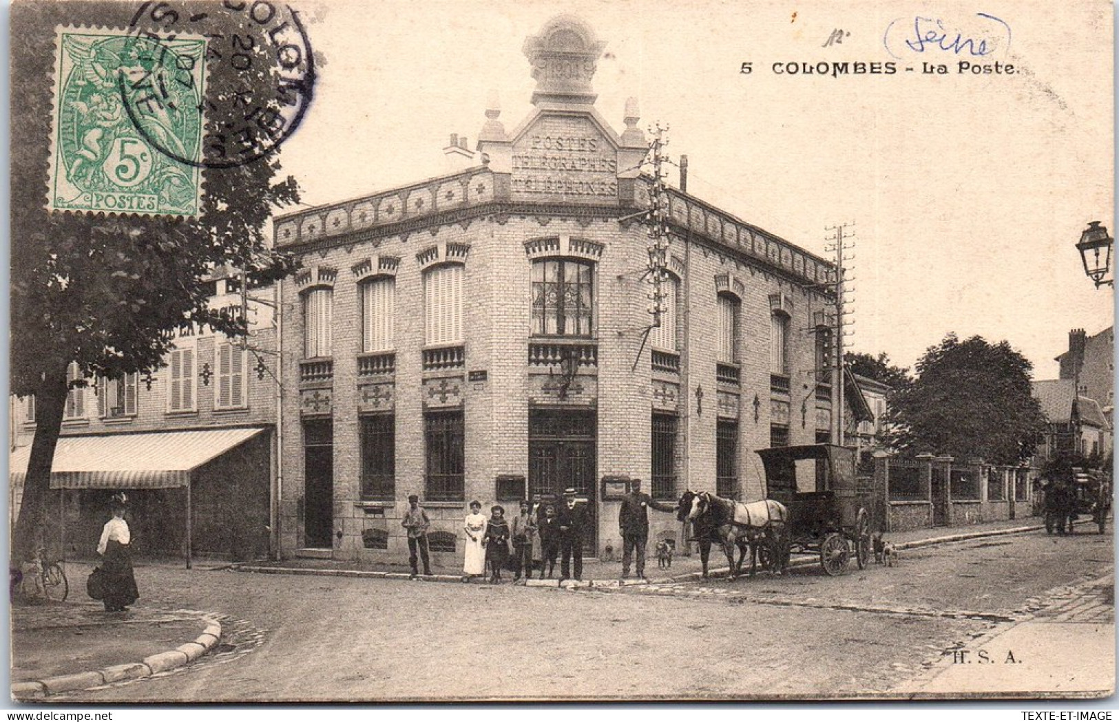 92 COLOMBES - La Poste. - Colombes