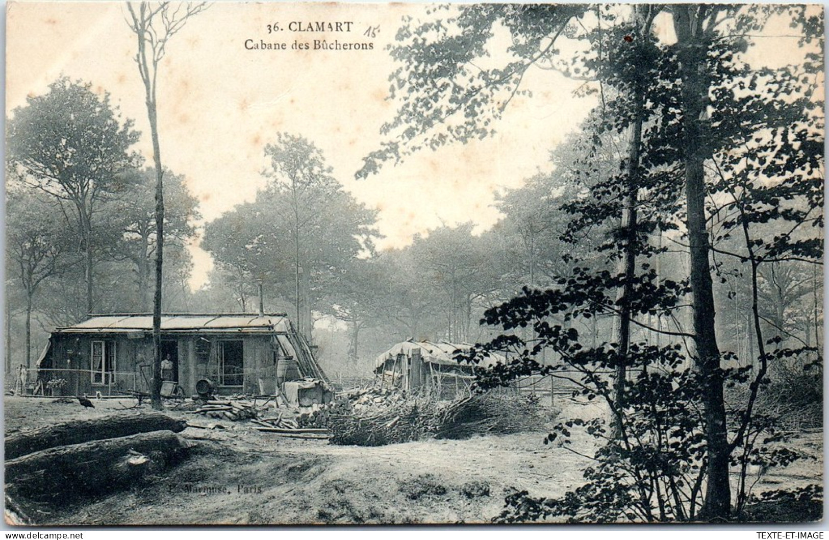 92 CLAMART - Une Cabane De Bucherons En Foret  - Clamart