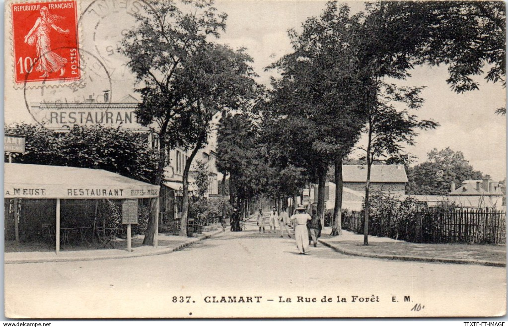 92 CLAMART - La Rue De La Foret. - Clamart