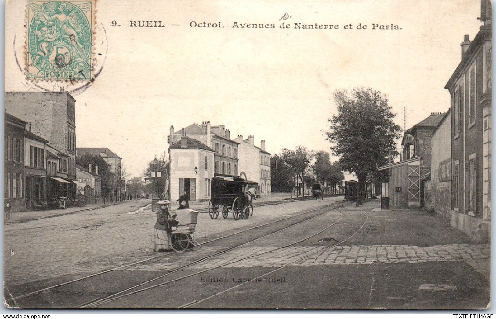 92 RUEIL - Octroi - Avenues De Nanterre Et De Paris  - Rueil Malmaison