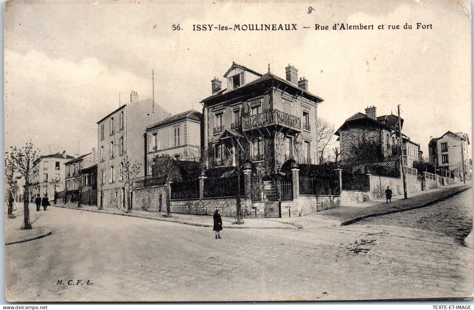 92 ISSY LES MOULINEAUX - Rue D'alembert Et Rue Du Fort - Issy Les Moulineaux