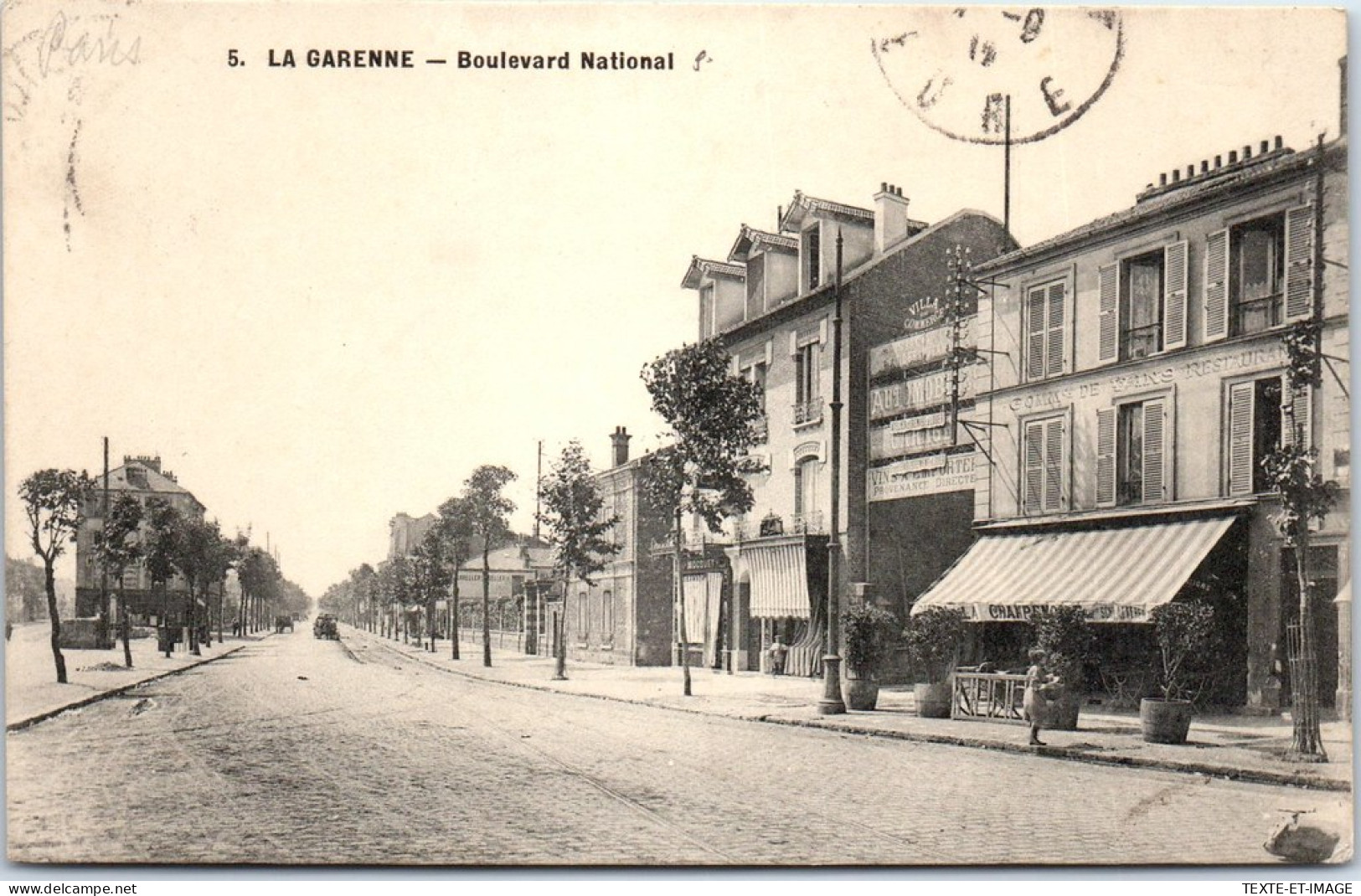 92 LA GARENNE - Boulevard National.  - La Garenne Colombes