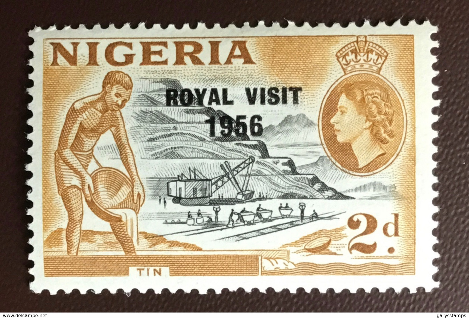 Nigeria 1956 Royal Visit MNH - Nigeria (...-1960)