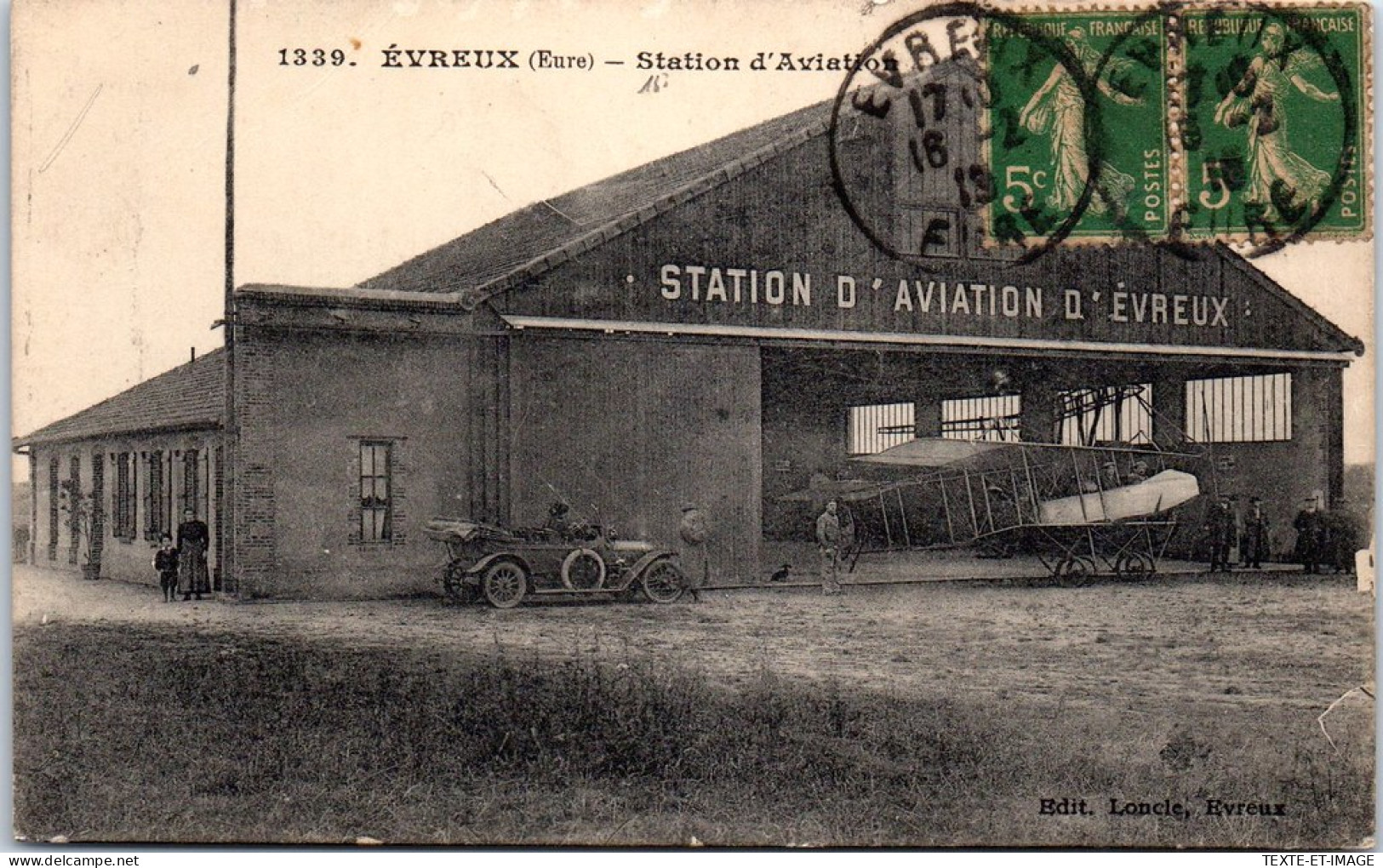 27 EVREUX - La Station D'aviation. - Evreux