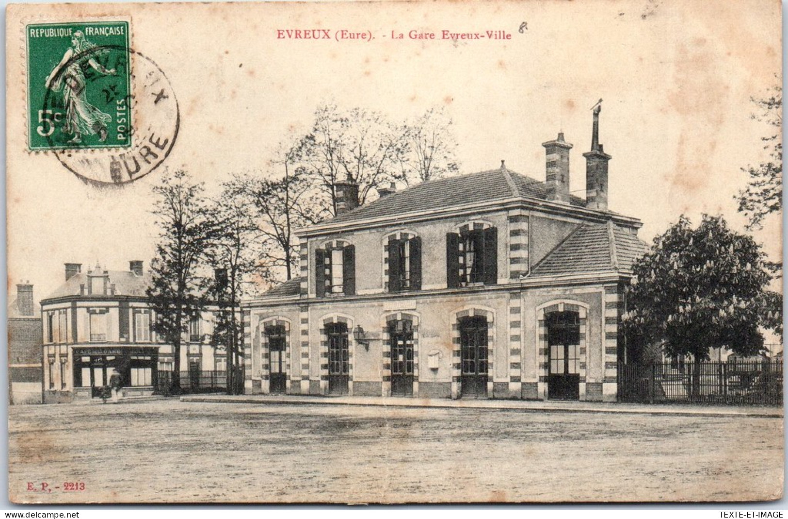 27 EVREUX - La Gare De Evreux Ville  - Evreux