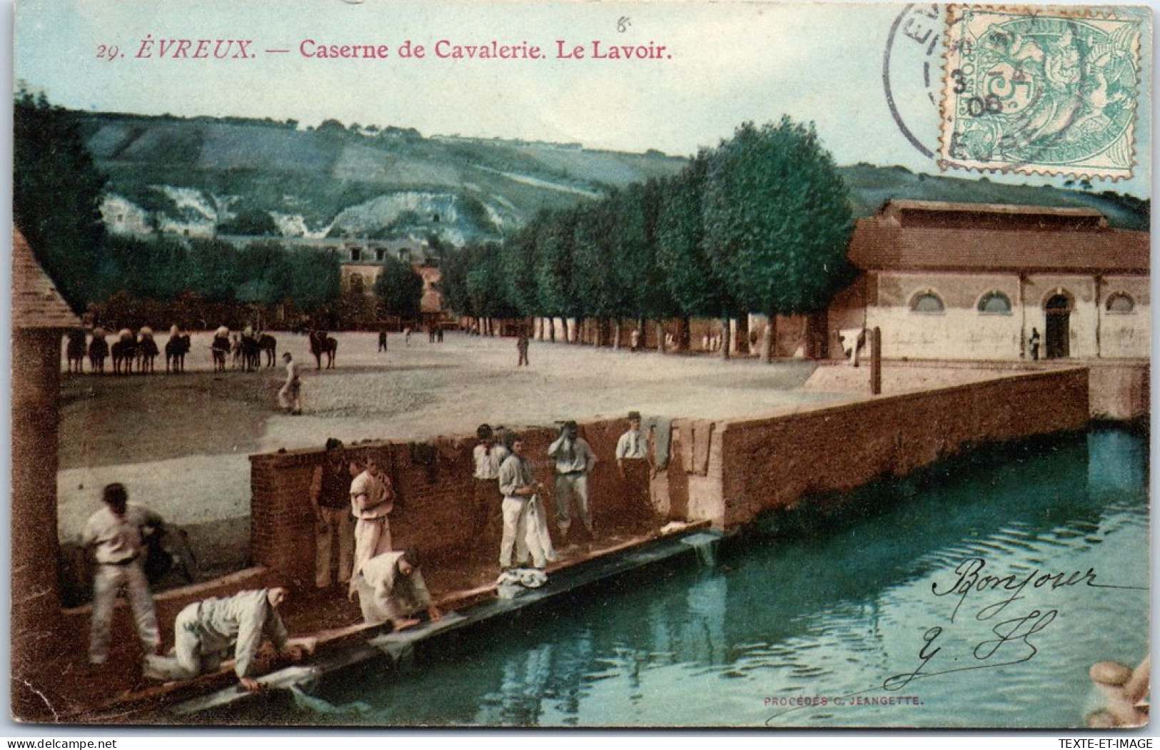 27 EVREUX - Caserne De Cavalerie, Le Lavoir. - Evreux