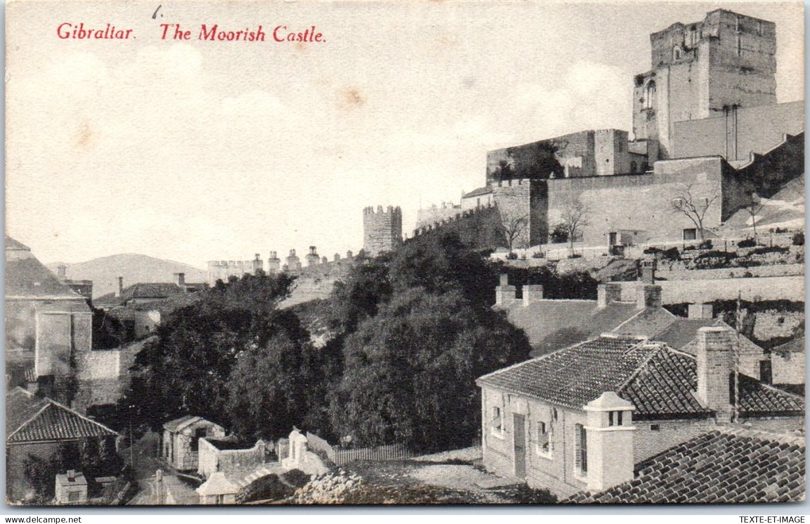 GIBRALTAR - The Moorish Castle  - Gibraltar