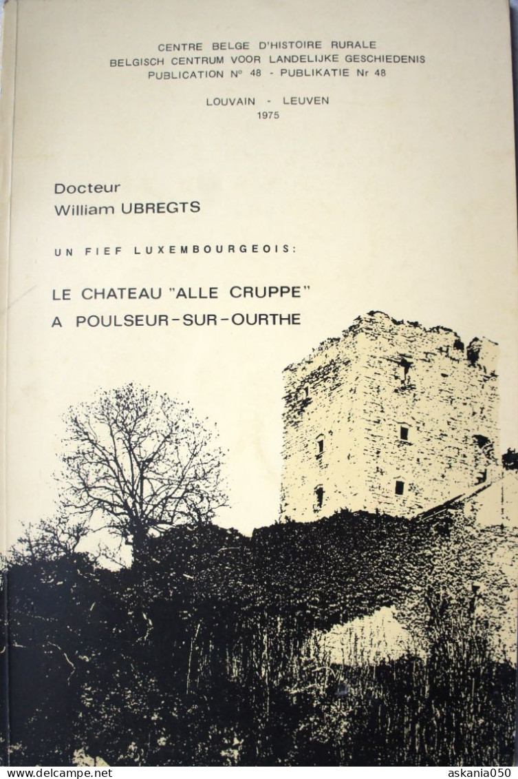 Chateau Alle Cruppe POULSEUR SUR OURTHE Vers Chanxhe Presseux Lincé Esneux Forteresse Fortification - Bélgica