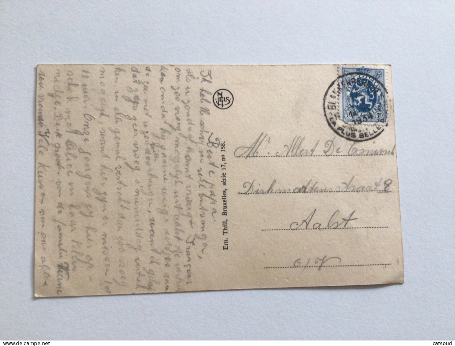 Carte Postale Ancienne (1934) Knocke-Zoute Villa Royale - Koninklijke Villa « Roemah Laoet » - Knokke