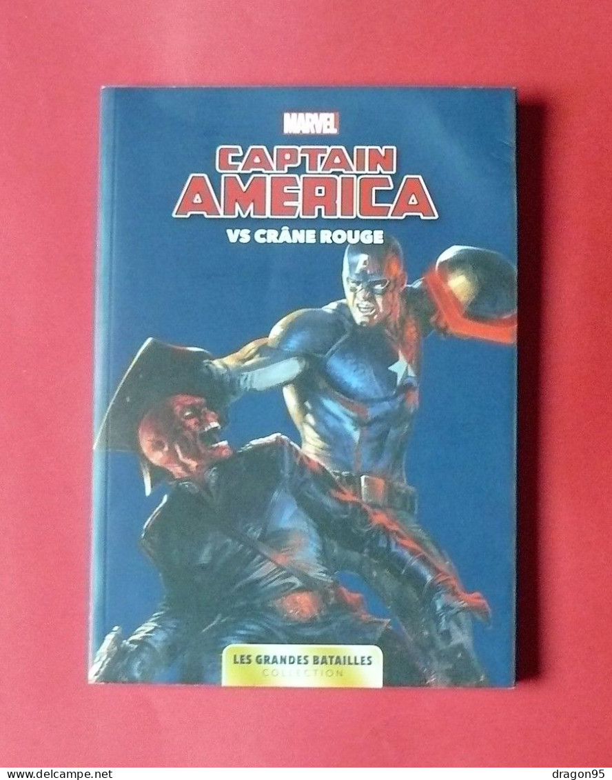 Captain America Vs Crâne Rouge - Collection "Les Grandes Batailles" - Marvel - Captain America