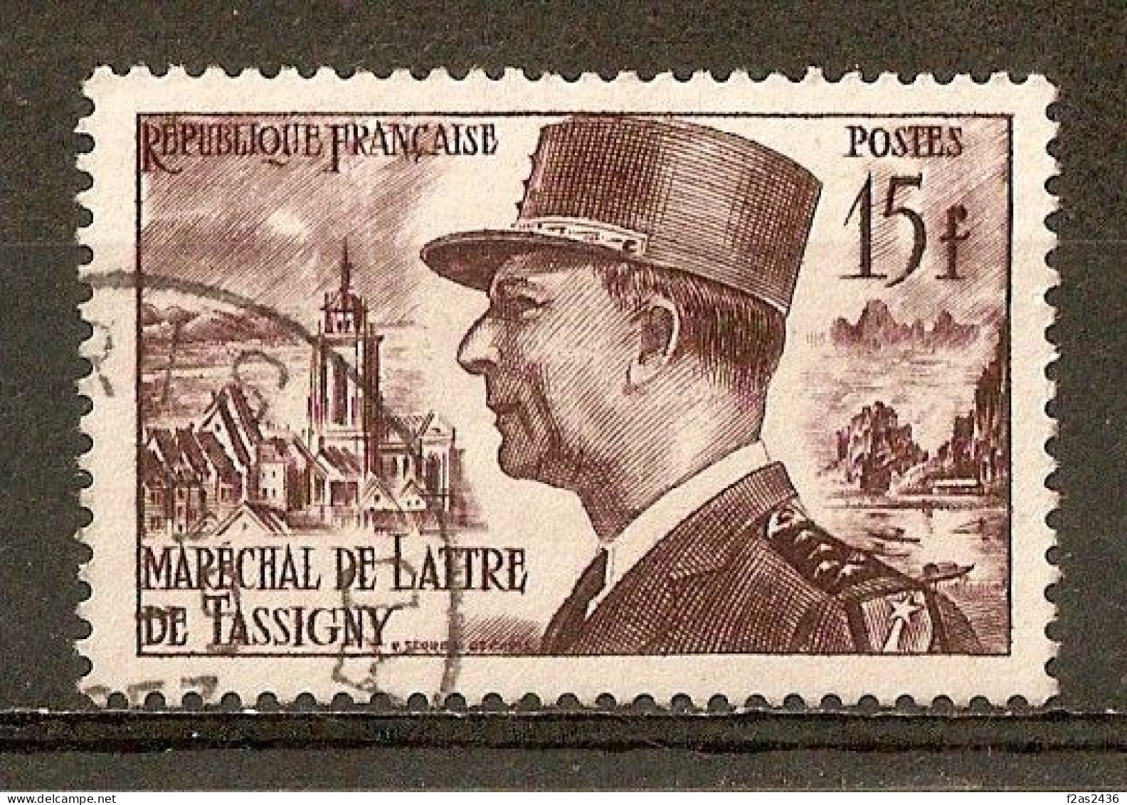 1952 - Maréchal De Lattre De Tassigny (1889-1952) - N°920 - Usati