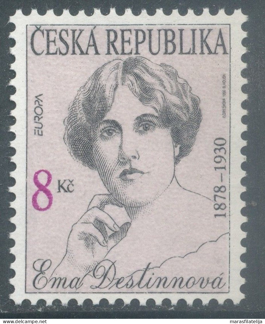 Czech Republic, 1996, Europa CEPT, Famous Women, Ema Destinnova - Autres & Non Classés