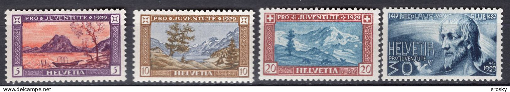 T3608 - SUISSE SWITZERLAND Yv N°235/38 ** Pro Juventute - Unused Stamps