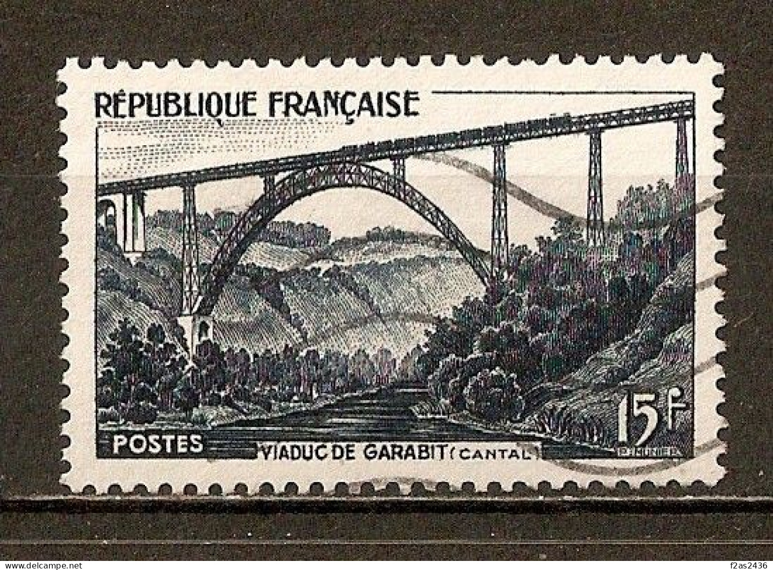 1952 - Viaduc De Garabit (Cantal) - Gustave Eiffel -Truyère - N°928 - Gebruikt