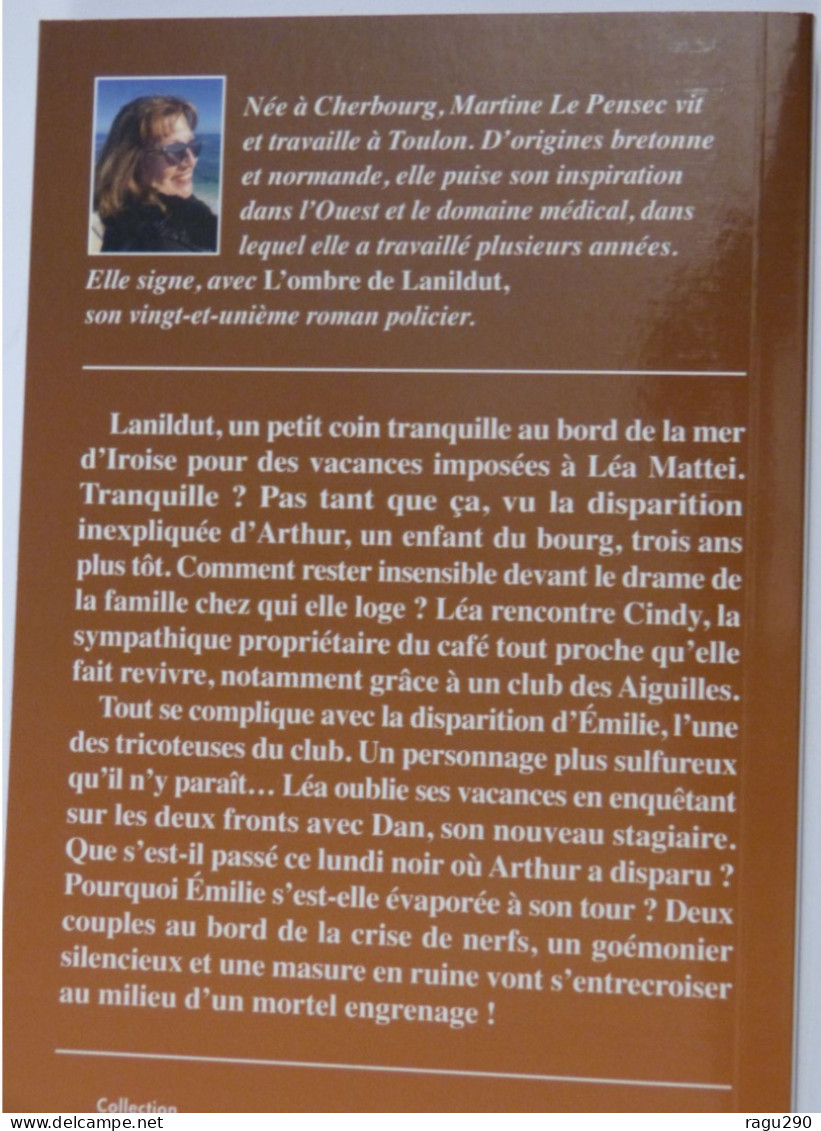 L OMBRE DE LANILDUT   Par MARTINE LE PENSEC - Roman Policier Breton BARGAIN - Autres & Non Classés