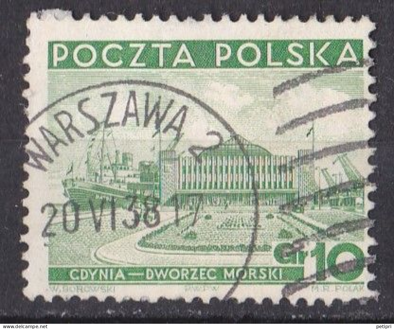 Pologne - République  1919  -  1939   Y & T N °  392   Oblitéré - Gebruikt