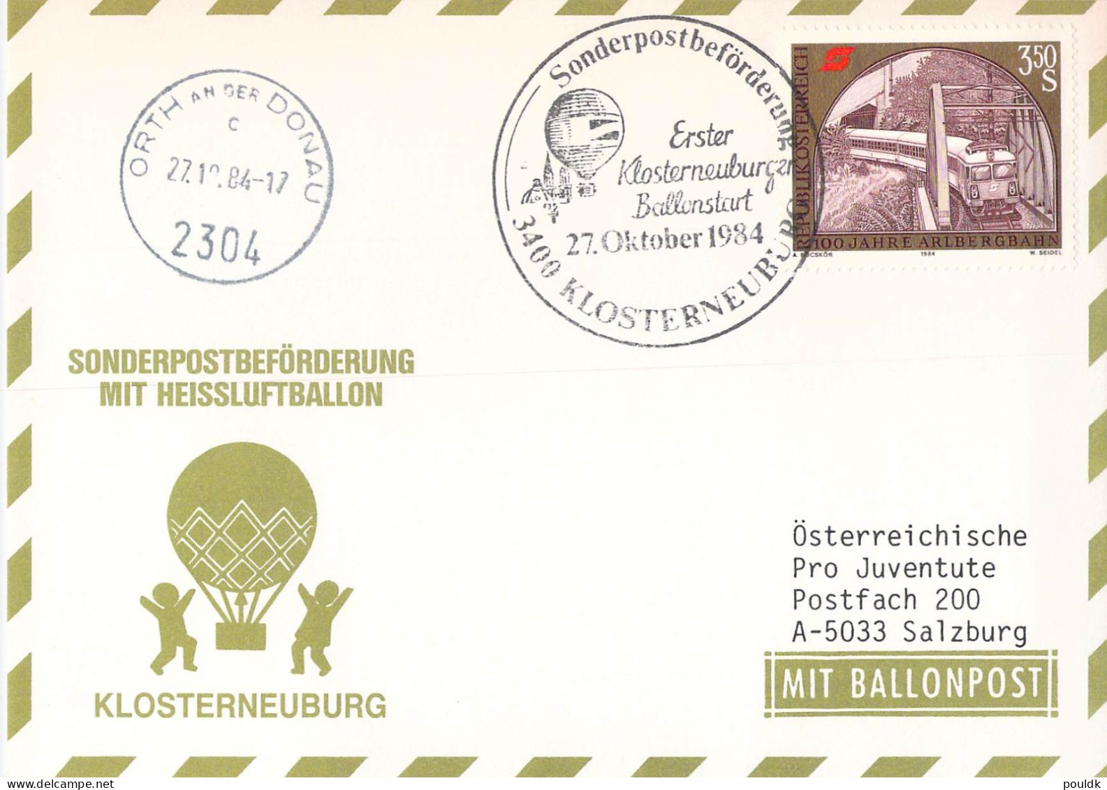 10 covers with Balloons as a theme, either stamps or postmarks. Postal Weight 0,09 kg. Please read Sales Conditions unde