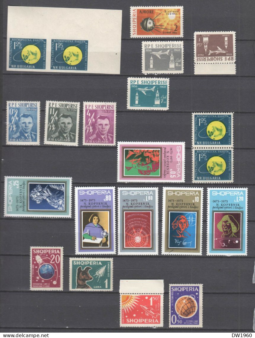 Weltraum Briefmarken , Postfrische Ausgaben Verschiedener Länder - Vietnam