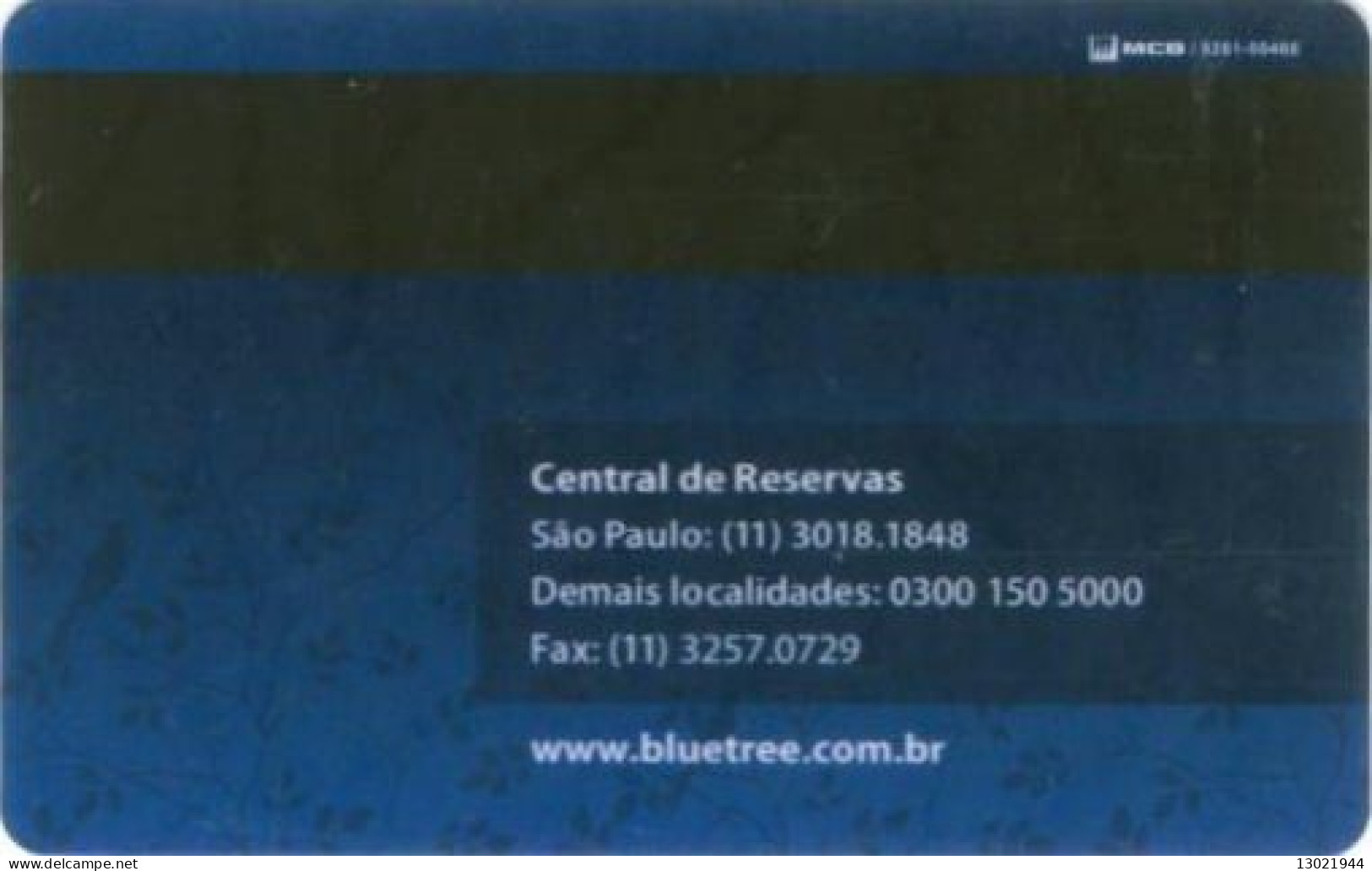 BRASILE KEY HOTEL  Blue Tree Hotels - Já Experimentou - Hotelsleutels (kaarten)