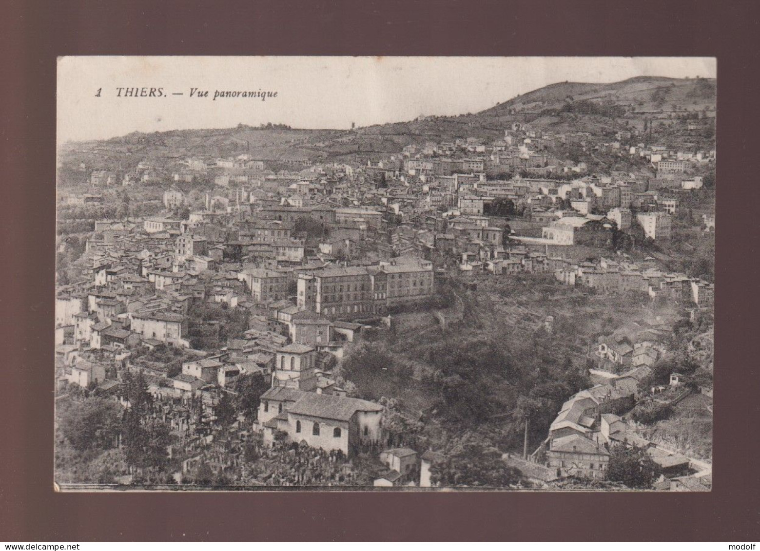 CPA - 63 - Thiers - Vue Panoramique - Circulée - Thiers