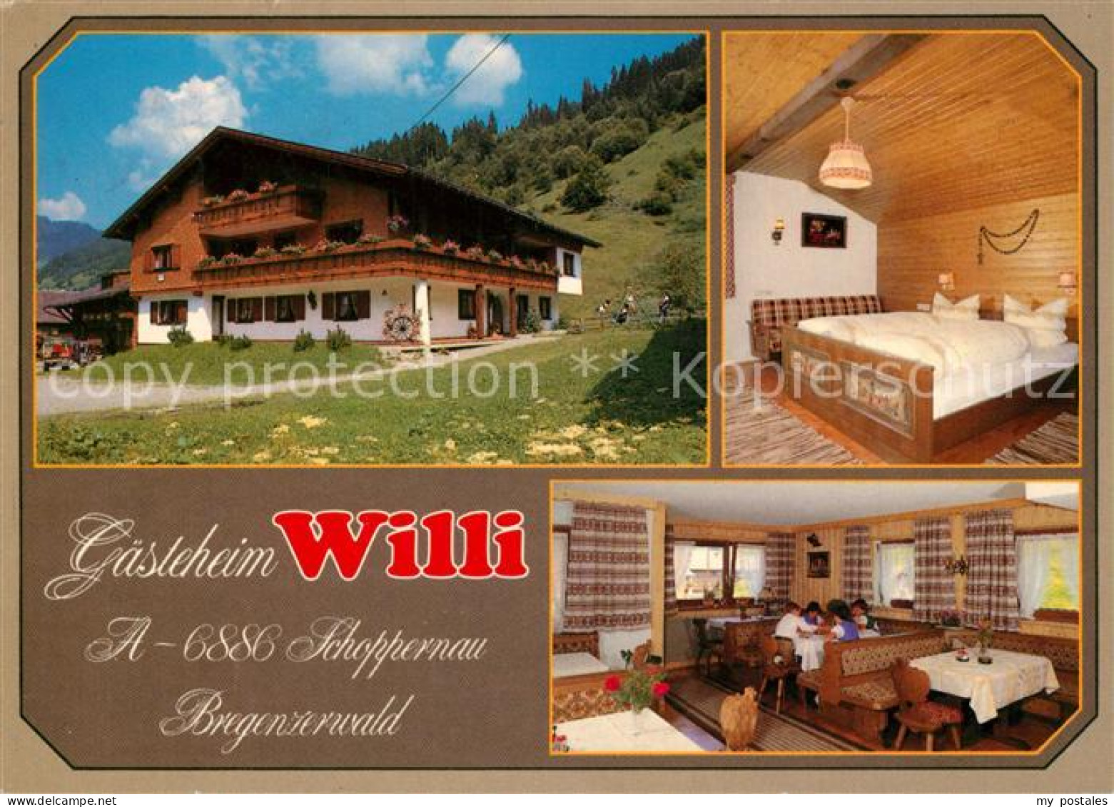 73264746 Schoppernau Vorarlberg Gaesteheim Willi Schoppernau Vorarlberg - Autres & Non Classés