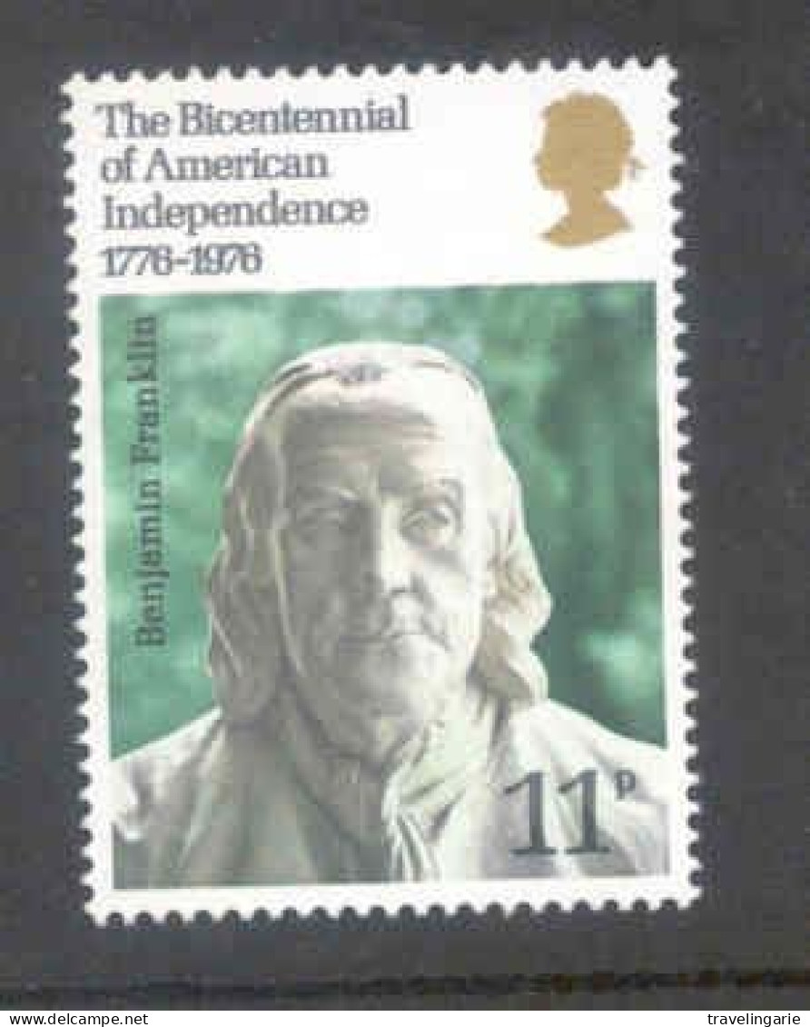 Great Britain 1976 Bicentenary Of The American Revolution - ** MNH - Us Independence