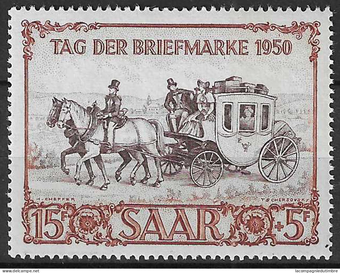 Sarre YT N° 270 Neuf ** MNH. TB - Ungebraucht