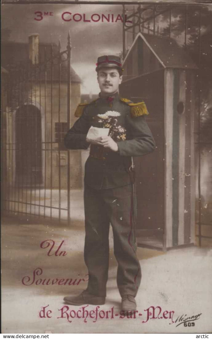 Photo Carte Soldat Devant Un Poste De Garde N° 10  Aux Dardanelles  Dardanelles 1914 1915 GVC - Rochefort