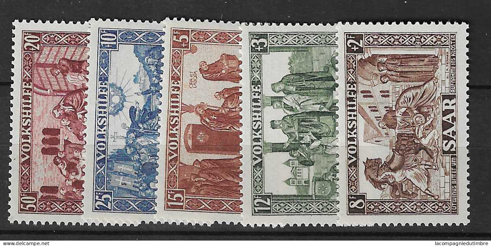 Sarre YT N° 278/282 Neufs ** MNH. TB - Nuovi