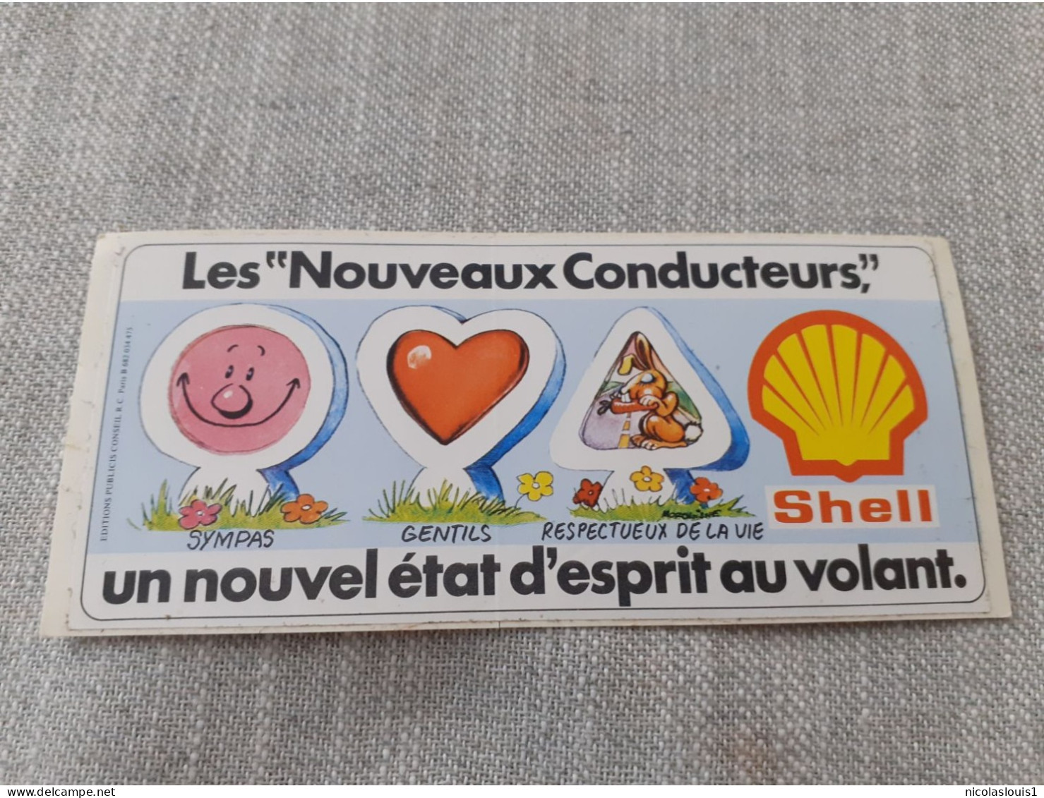 Autocollant Shell, - Stickers