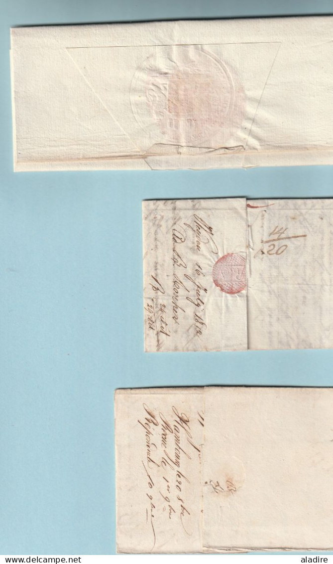 19e  Siècle - 1806 / 1839 - Petite Collection De 22 Lettres Pliées D' ALLEMAGNE -  Scans - Sammlungen