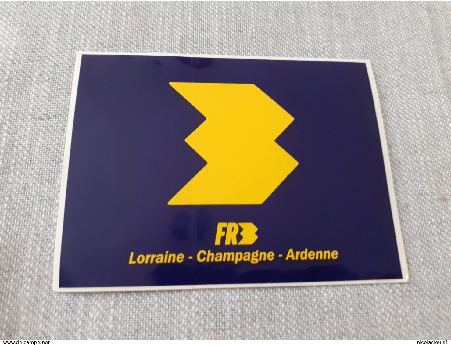 Autocollant FR3 Lorraine Champagne Ardenne - Autocollants