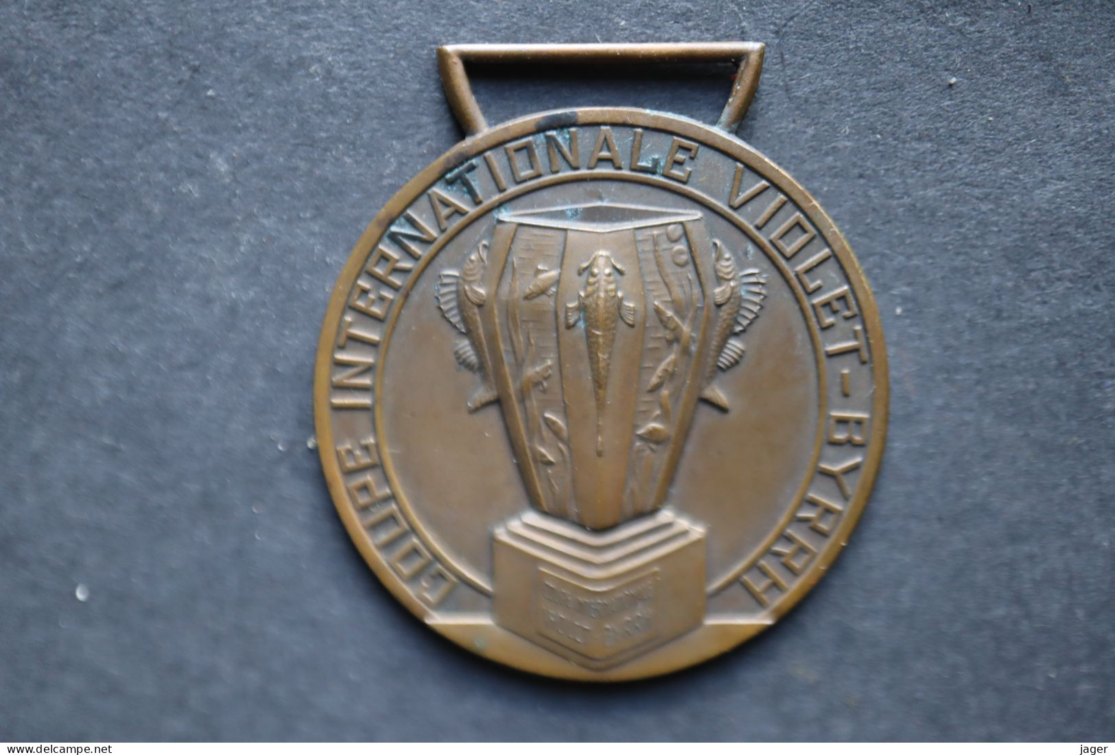 1937 Medaille Finaliste Championnat National Pèche Au Coup Médaille Pendante - Frankreich